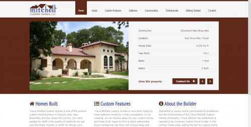 Travis Mitchell Custom Homes Home Page