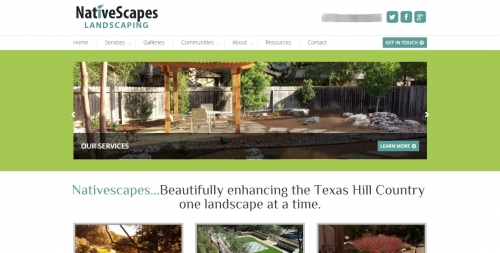 NativeScapes Landscaping Home Page