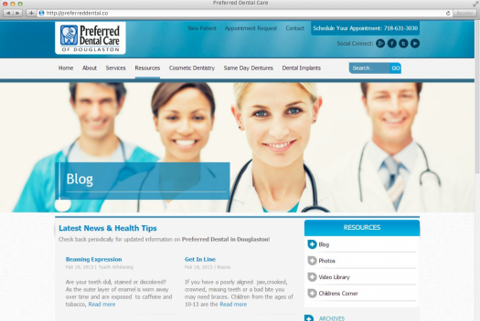 Preferred Dental Care Blog Page