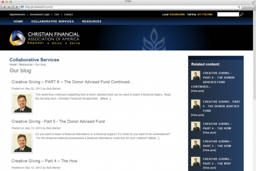 CFAA Blog Page