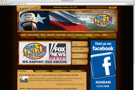 KGNB Radio Home Page