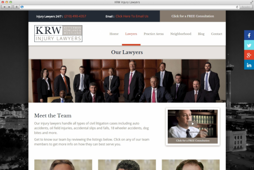 KRW Injury Lawyers Lawyers Page