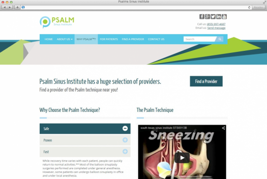 Psalms Sinus Institute Why Page