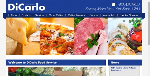 DiCarlo Food Home Page