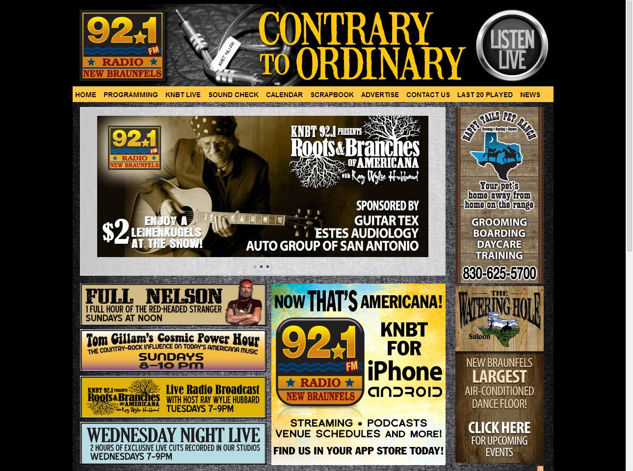 KNBT Radio website